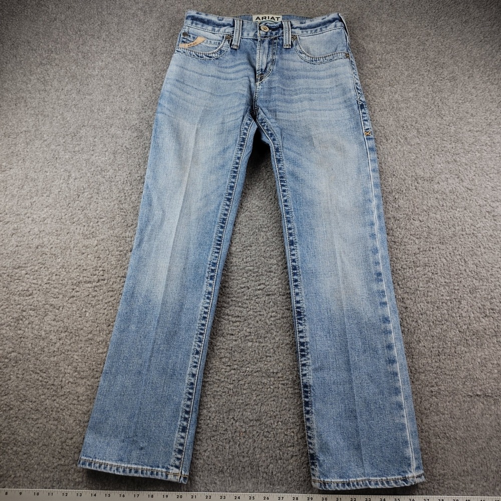 Ariat M7 Jeans Mens 28x30 Slim Fit Straight Leg Western Workwear Rodeo